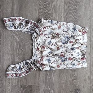 Max Studio Cream Paisley Blouse - XS